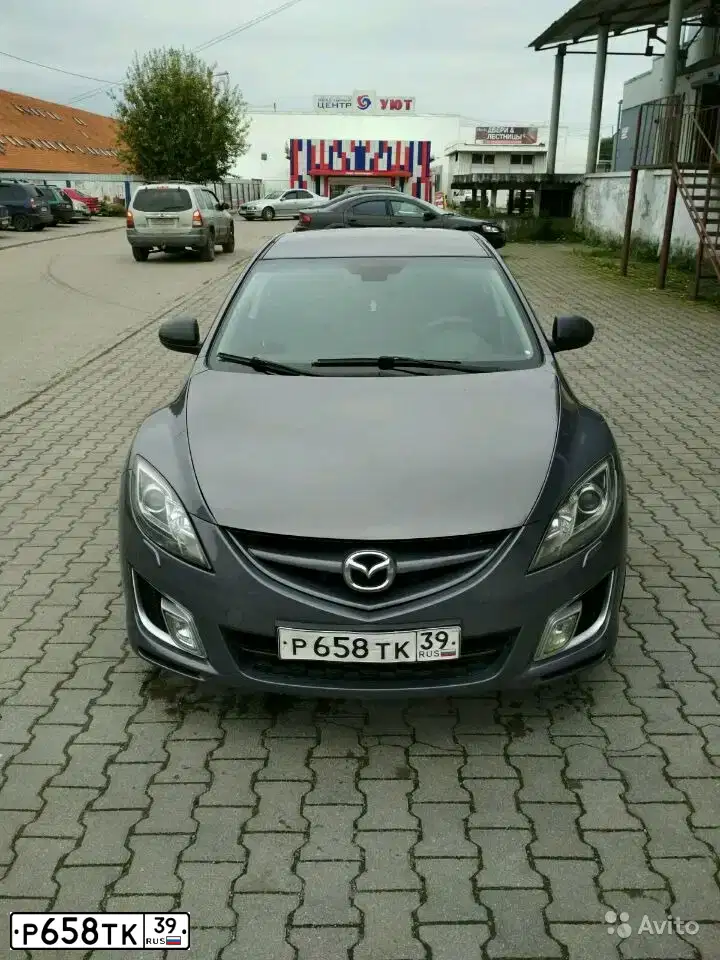 Фото автомобиля MAZDA 6, 2007 — госномер Р658ТК39. Цвет: СЕРЫЙ