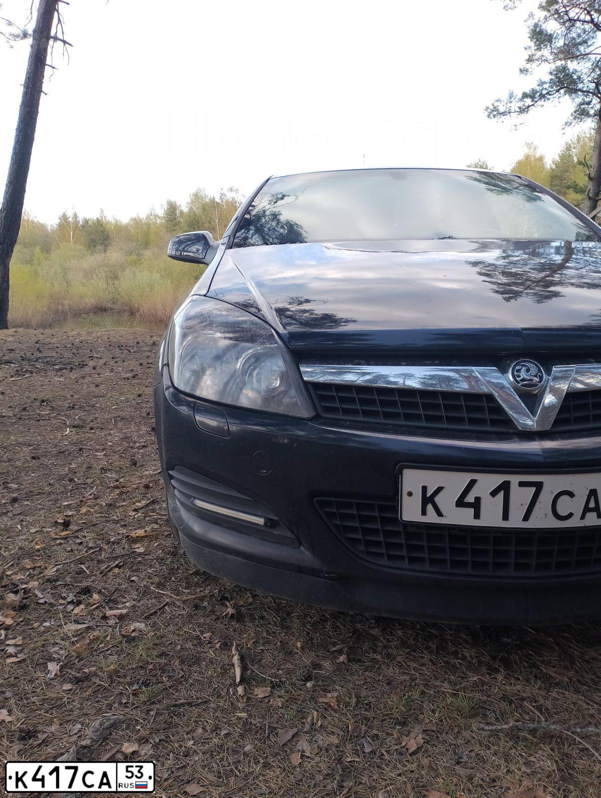 Фото автомобиля OPEL ASTRA, 2009 — госномер К417СА53. Цвет: ЧЕРНЫЙ