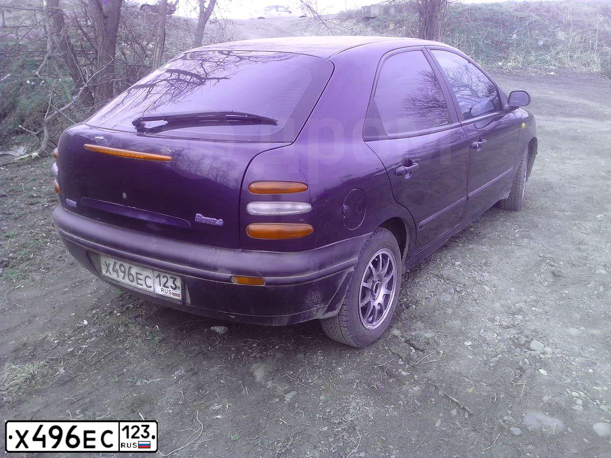 Фото автомобиля FIAT BRAVA / BRAVO, 1997 — госномер А394ЕА93. Цвет: синий