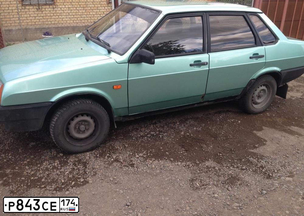 Фото автомобиля LADA 2109 SAMARA, 2003 — госномер Т664ВТ02. Цвет: СЕРЕБР  СЕРО-ЗЕЛЕНЫЙ