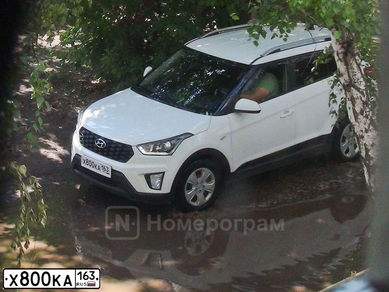 Фото автомобиля LADA 2114 SAMARA, 2012 — госномер К151ОТ186. Цвет: Белый