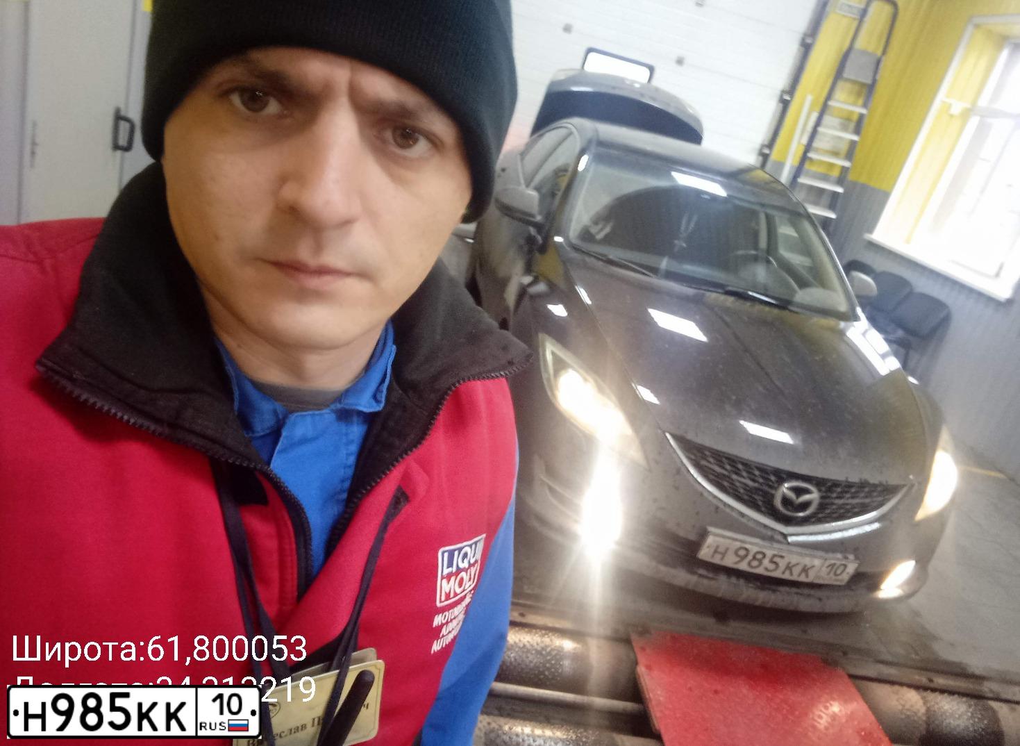Фото автомобиля MAZDA 6, 2008 — госномер К339ТХ147