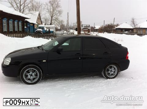 Фото автомобиля LADA 2172 PRIORA, 2009 — госномер Н403КТ774. Цвет: СИНЕ-ЧЕРНЫЙ