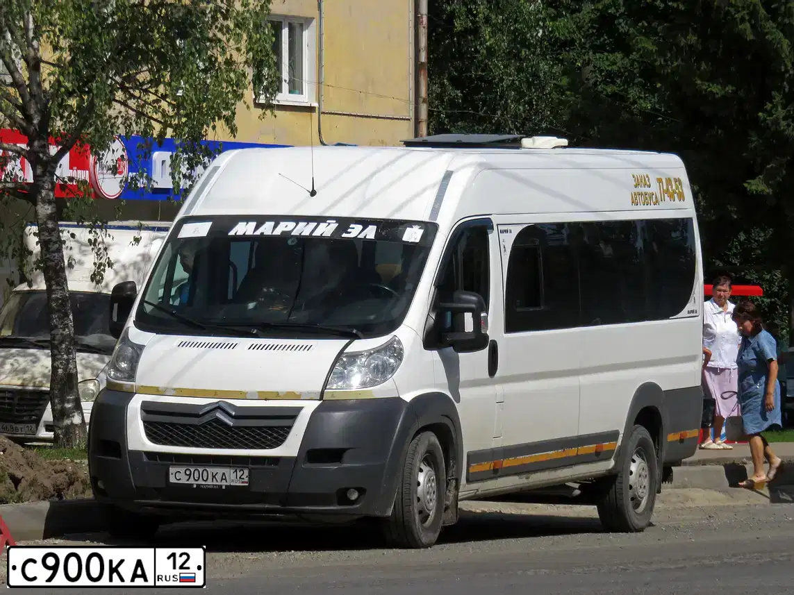Фото автомобиля CITROEN JUMPER, 2014 — госномер С900КА12. Цвет: Белый