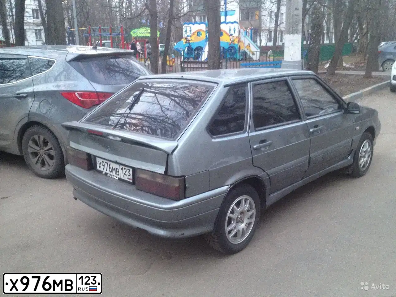 Фото автомобиля LADA 2114 SAMARA, 2007 — госномер Х976МВ123. Цвет: СРЕДНИЙ СЕРО-ЗЕЛЕНЫЙ МЕТАЛЛ