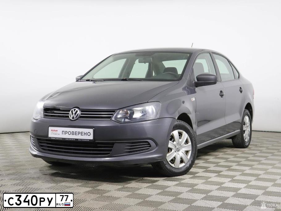 Фото автомобиля VOLKSWAGEN POLO, 2013 — госномер М907ОВ67. Цвет: Серый