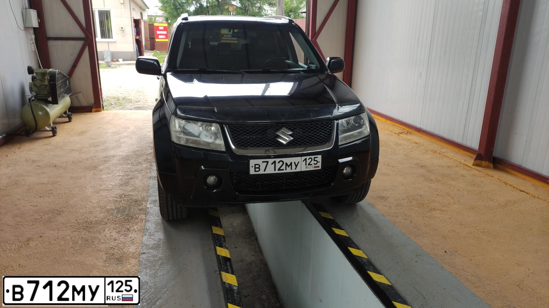 Фото автомобиля SUZUKI /GRAND/ VITARA, 2006 — госномер Т742ВУ150. Цвет: ЧЕРНЫЙ