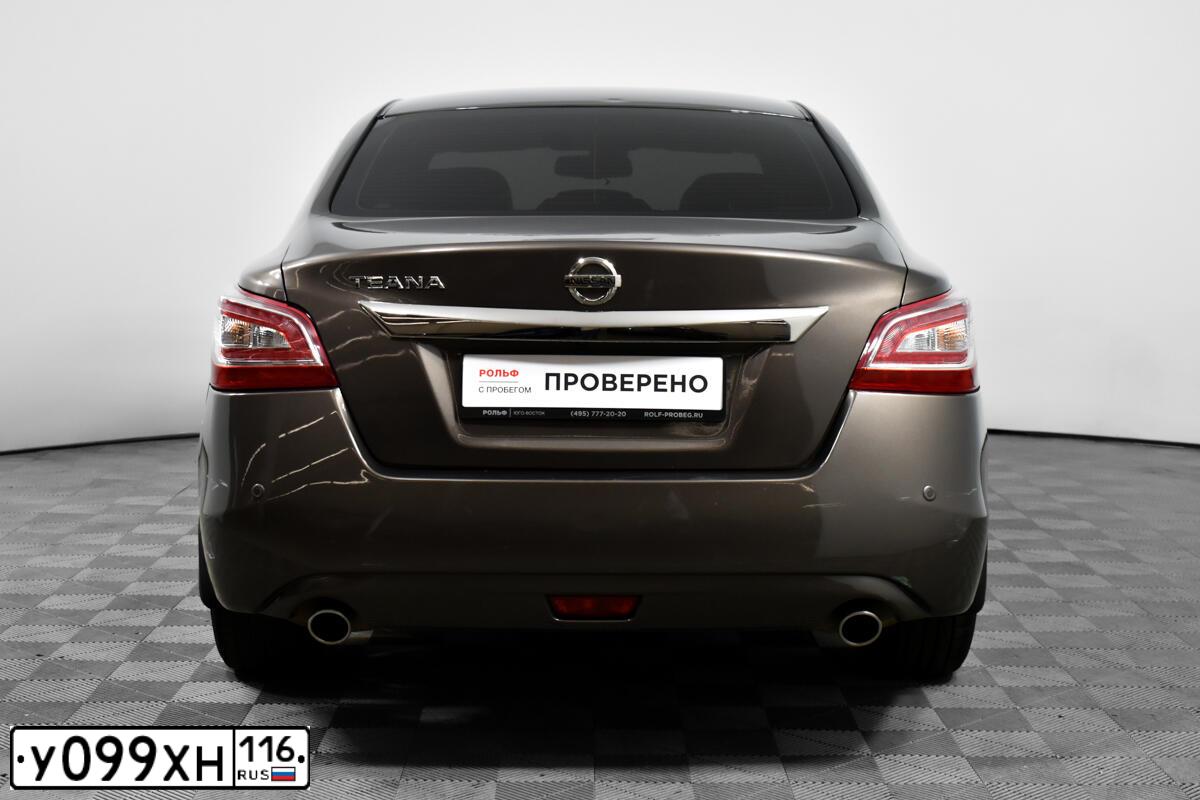 Фото автомобиля NISSAN TEANA, 2015 — госномер М303РМ790. Цвет: Коричневый