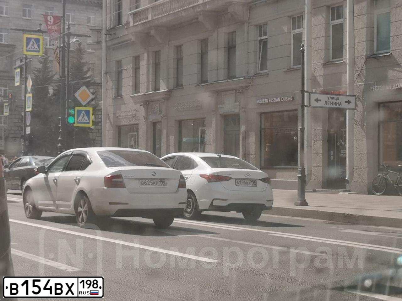 Фото автомобиля HYUNDAI SOLARIS, 2018 — госномер А196ТТ147. Цвет: Белый