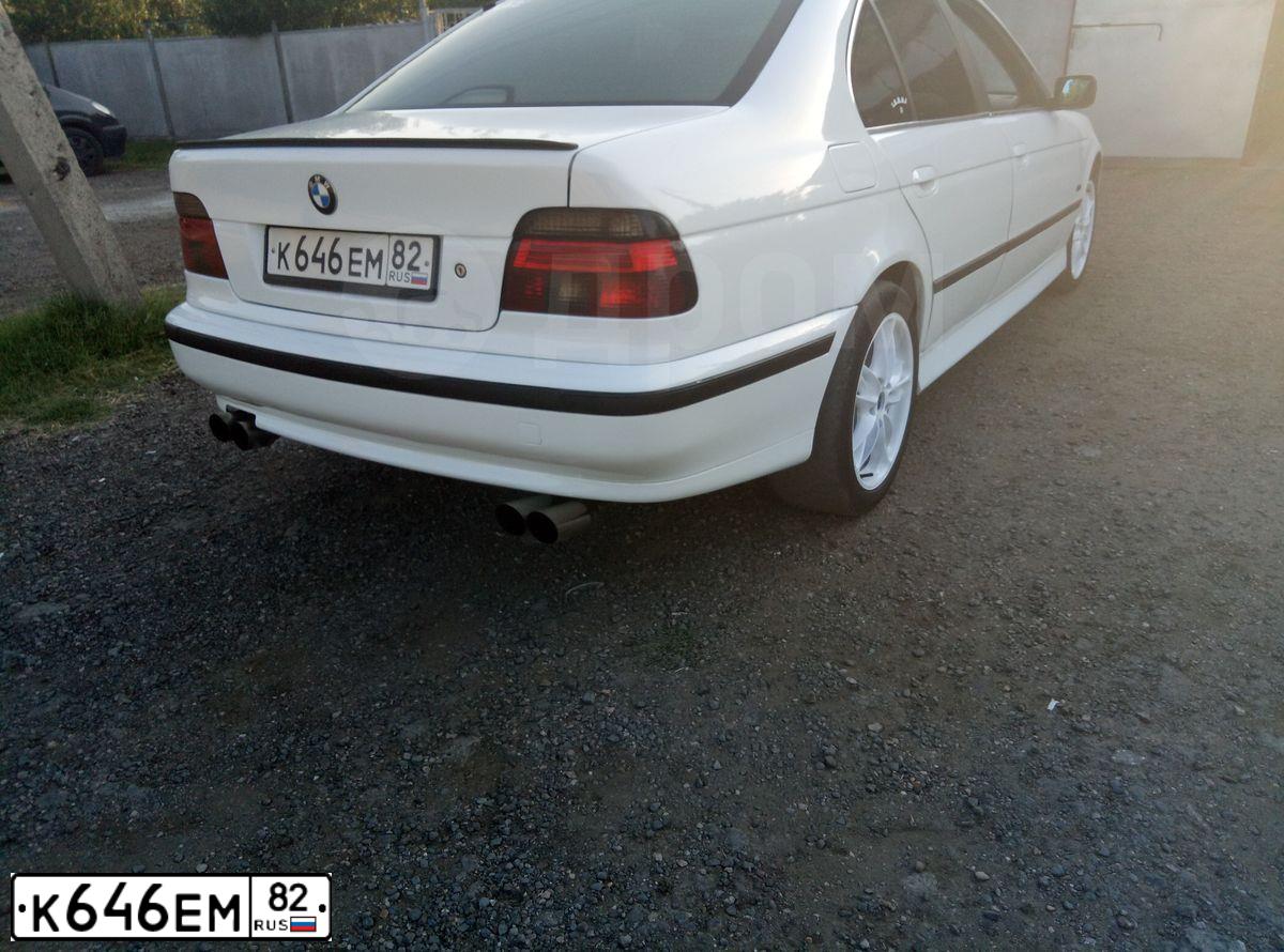 Фото автомобиля BMW 523I, 1996 — госномер Н196СВ797. Цвет: Белый