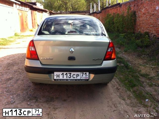 Фото автомобиля RENAULT SYMBOL, 2002 — госномер Н113СР71. Цвет: ЗЕЛЕНЫЙ(СВЕТЛО-СЕРО-ЗЕЛЕНЫЙ)