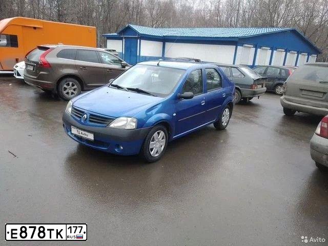 Фото автомобиля RENAULT T LOGAN, 2007 — госномер К224ХТ163. Цвет: ТЕМНО-СЕРЫЙ