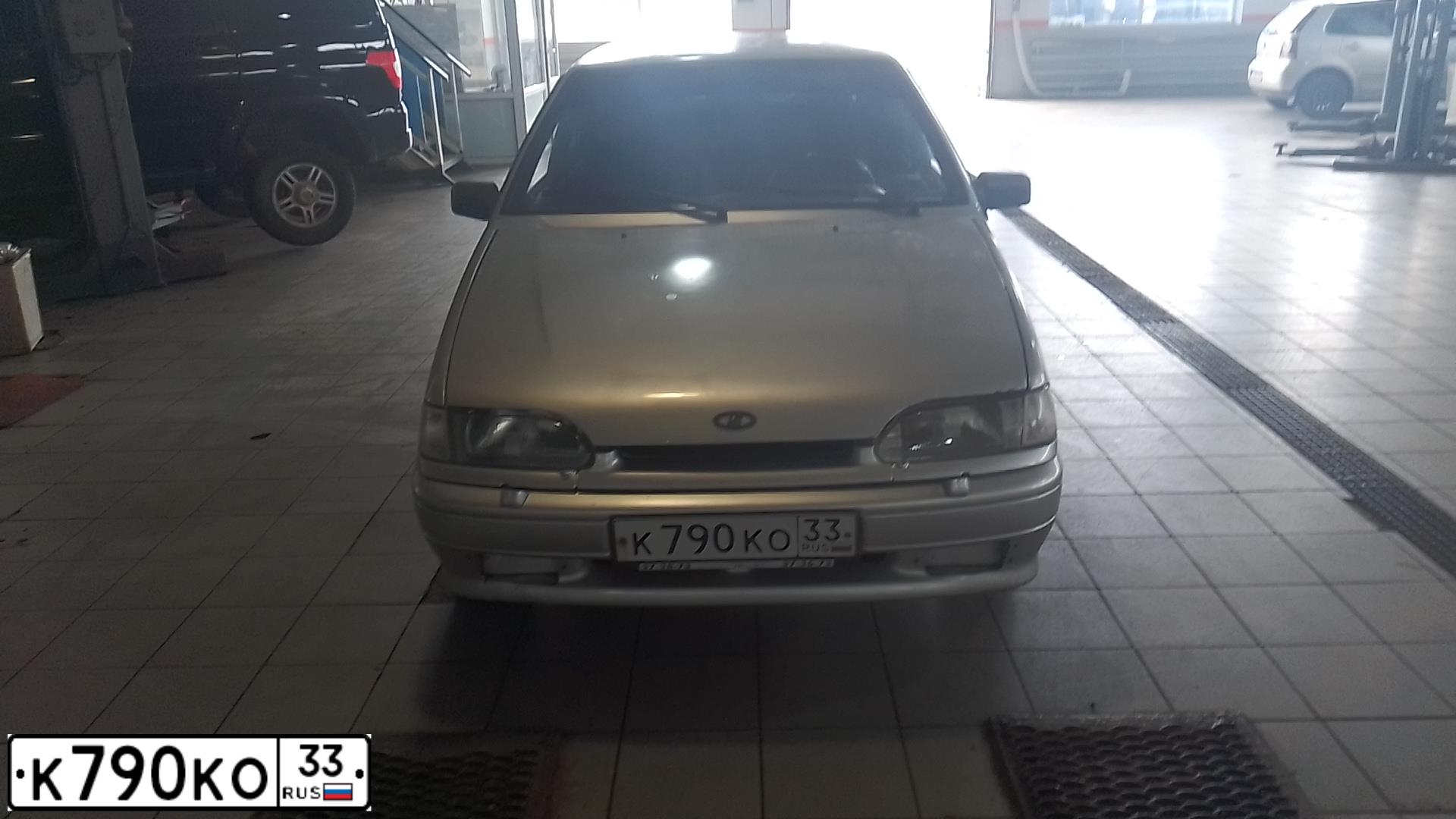 Фото автомобиля LADA 2114 SAMARA, 2004 — госномер К790КО33. Цвет: СВЕТЛО-СЕРЕБРИСТЫЙ МЕТАЛЛ