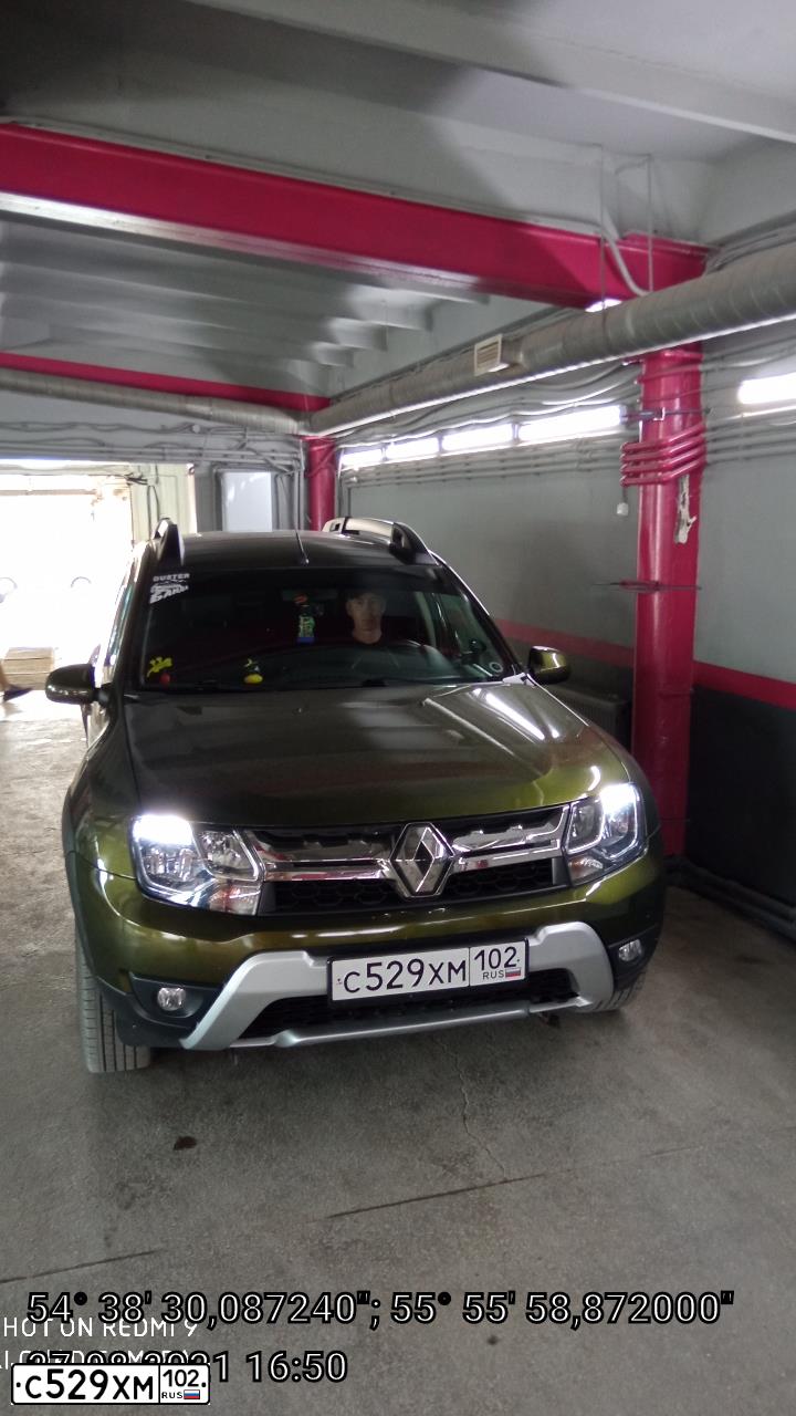 Фото автомобиля RENAULT DUSTER, 2016 — госномер С529ХМ102