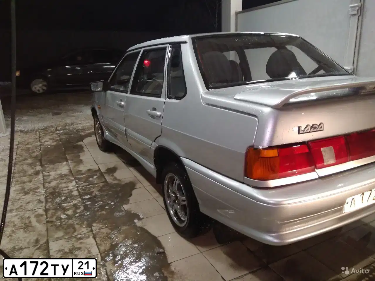 Фото автомобиля LADA 2115 SAMARA, 2008 — госномер А172ТУ21. Цвет: СВЕТЛО-СЕРЕБРИСТЫЙ МЕТАЛЛ