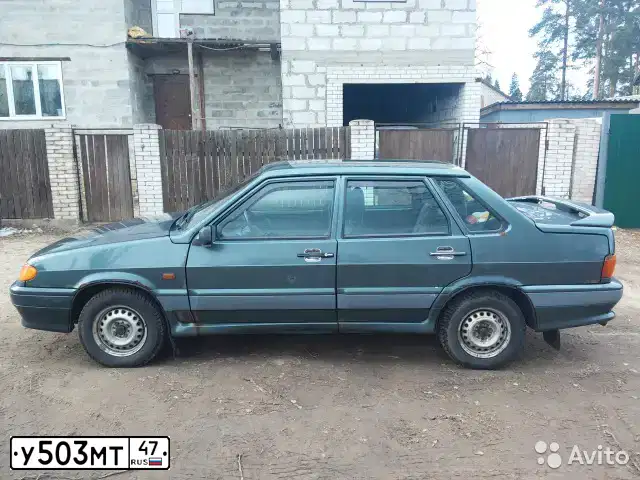 Фото автомобиля LADA 2115 SAMARA, 2006 — госномер У503МТ47. Цвет: СЕРО-СИНЕ-ЗЕЛЕНЫЙ