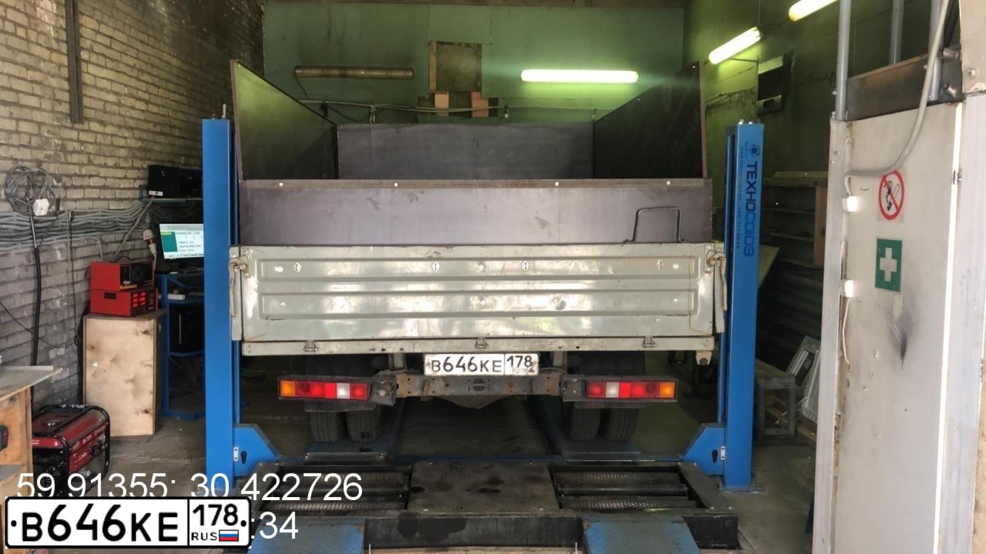 Фото автомобиля GAZ 3302 EL, 2003 — госномер В646КЕ178. Цвет: СНЕЖНО-БЕЛЫЙ