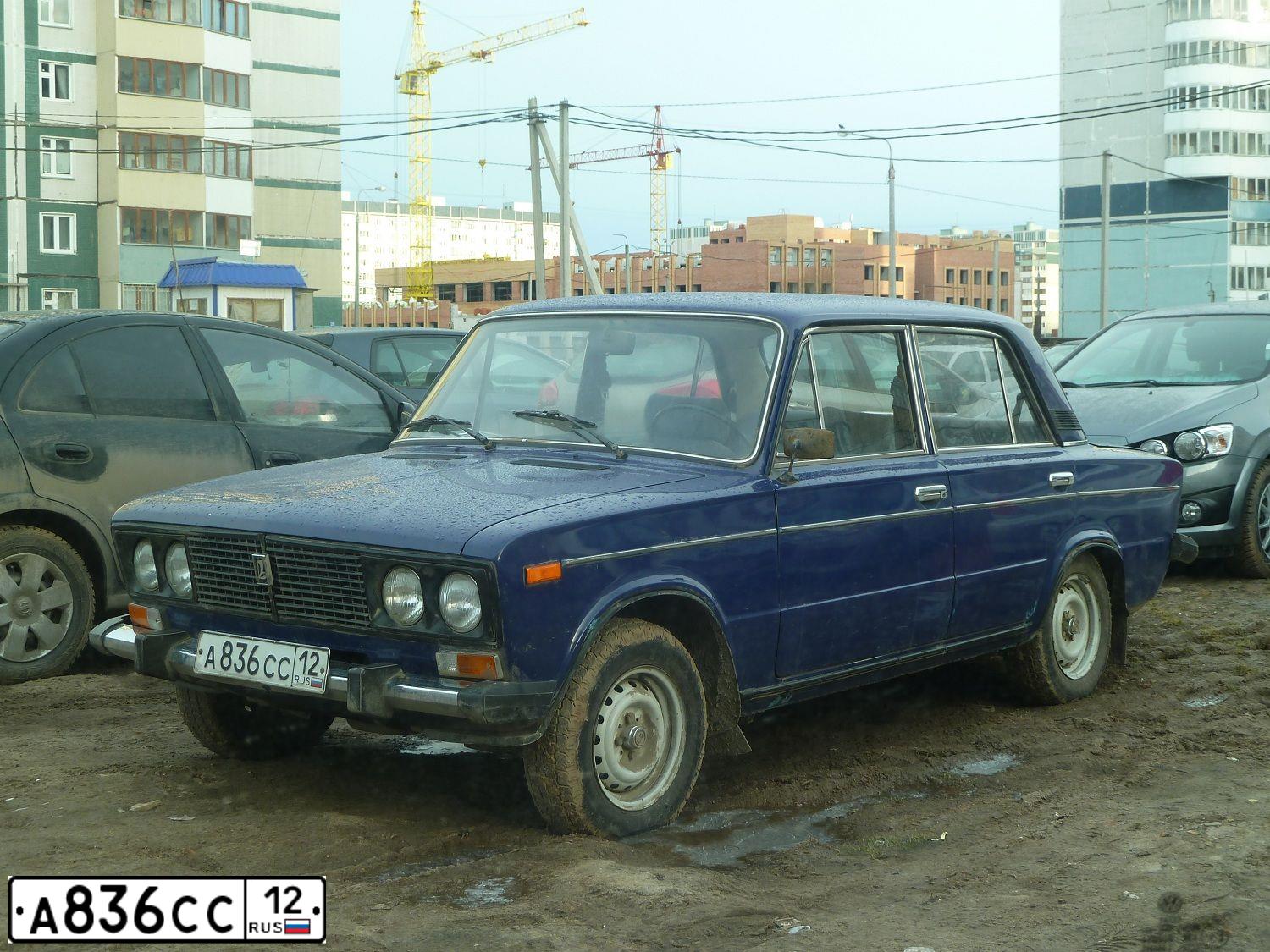 Фото автомобиля LADA 2106 LADA, 1997 — госномер В666ВВ12. Цвет: СИНЯЯ ПОЛНОЧЬ