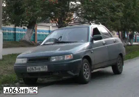 Фото автомобиля LADA 2110, 1997 — госномер А063НВ154. Цвет: ИЗУМРУД