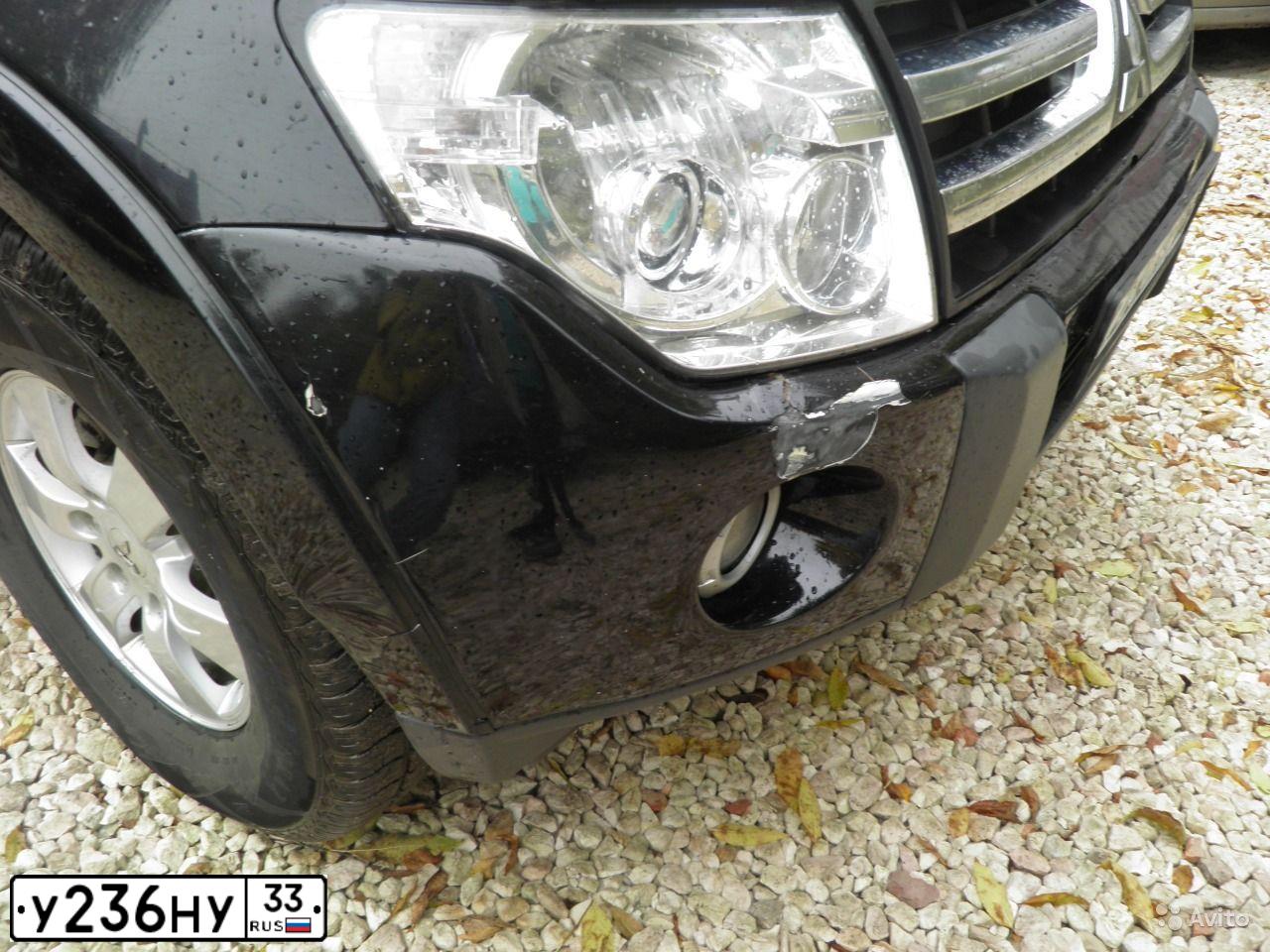 Фото автомобиля MITSUBISHI PAJERO, 2007 — госномер Е444ХН05. Цвет: ЧЕРНЫЙ