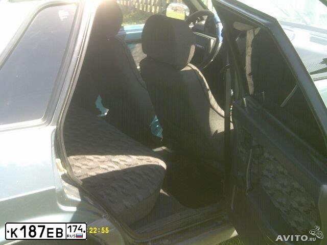 Фото автомобиля LADA 2109 SAMARA, 2001 — госномер К446ТР74. Цвет: Серо-Синий