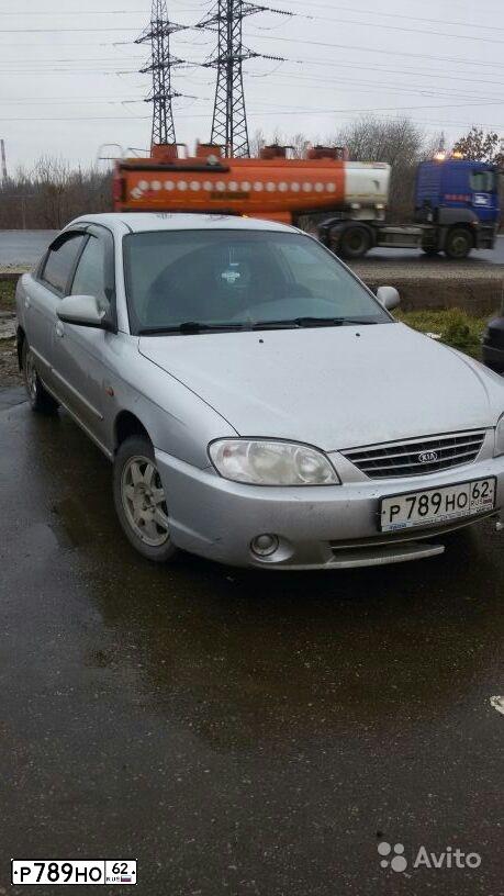 Фото автомобиля KIA SPECTRA, 2008 — госномер С823РМ62. Цвет: АЛМАЗНОЕ СЕРЕБРО
