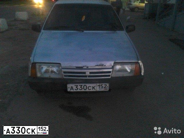 Фото автомобиля VAZ 2109 SAMARA, 2003 — госномер У033ОВ52. Цвет: СЕРЕБРИСТЫЙ