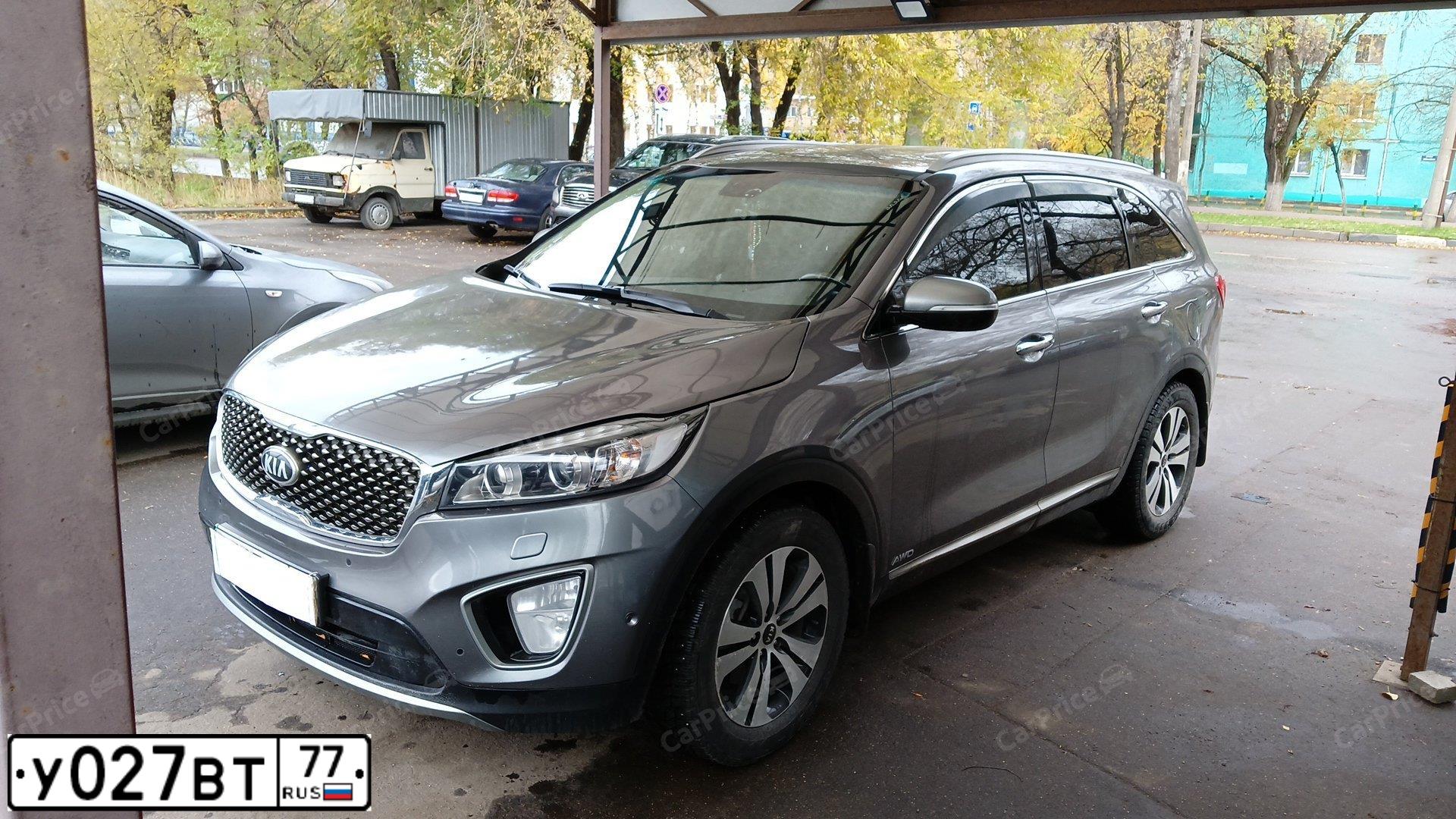Фото автомобиля KIA SORENTO, 2017 — госномер В201ЕР180