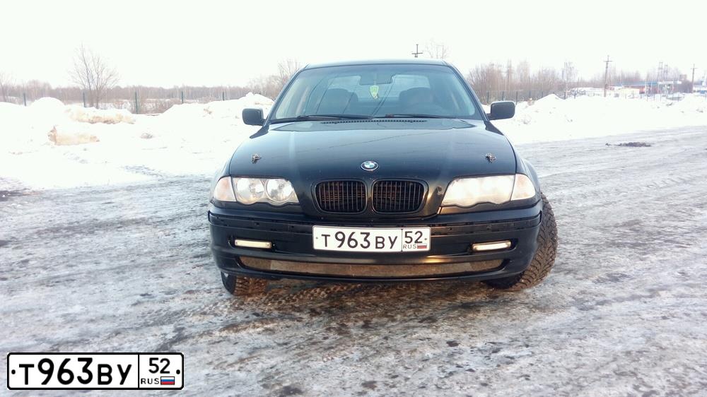 Фото автомобиля BMW SERIE 3, 1999 — госномер Т963ВУ52. Цвет: ЧЕРНЫЙ