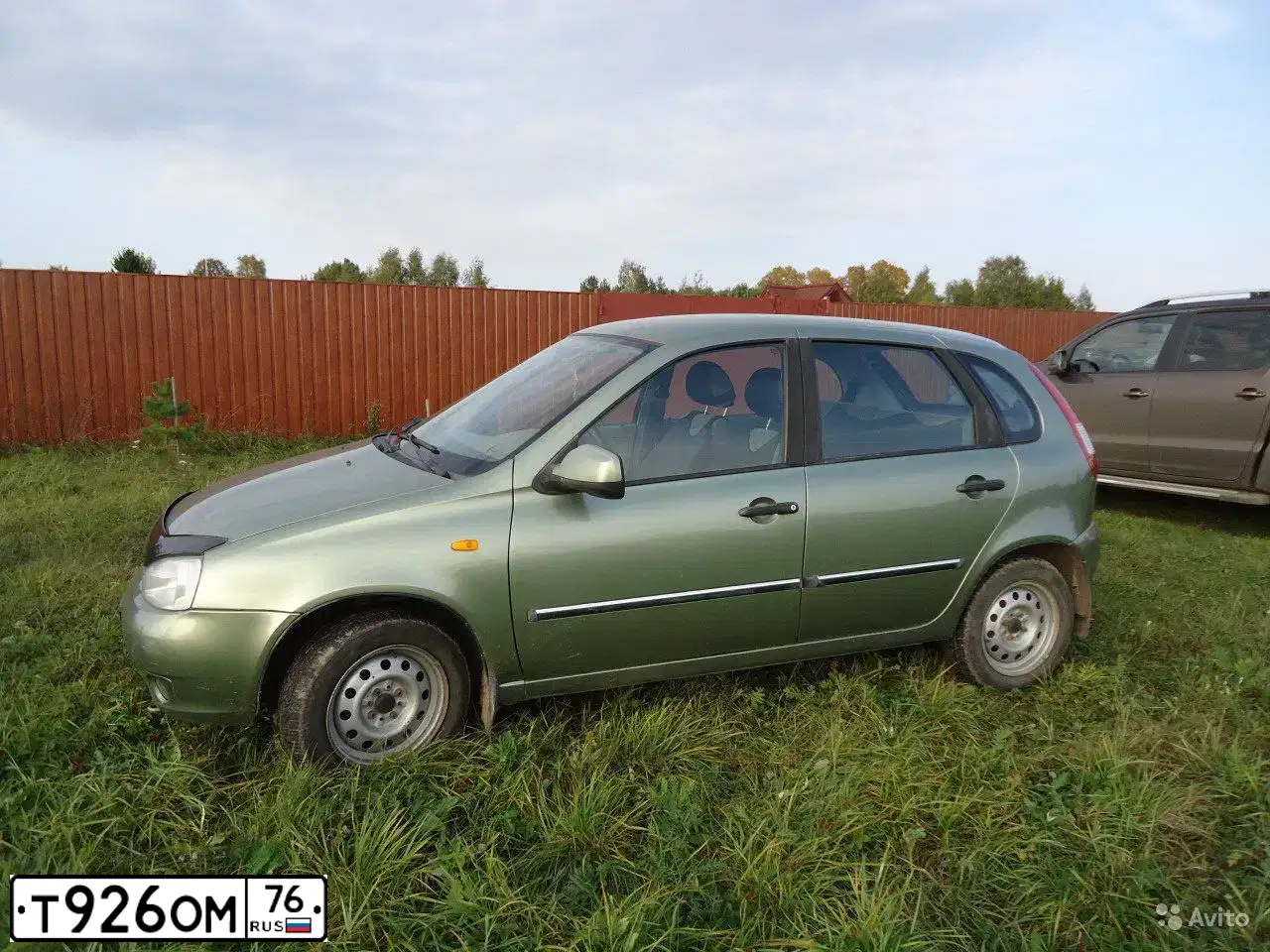 Фото автомобиля LADA 1119 KALINA, 2010 — госномер Т926ОМ76. Цвет: ЗЕЛЕНЫЙ
