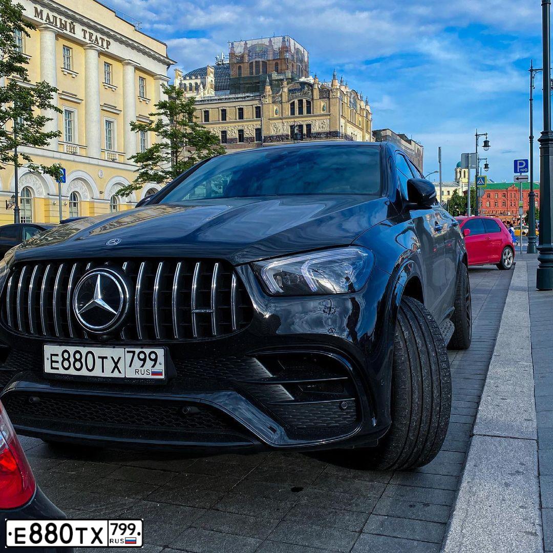 Фото автомобиля MERCEDES-BENZ GLE-KLASSE, 2020 — госномер Е644КР977
