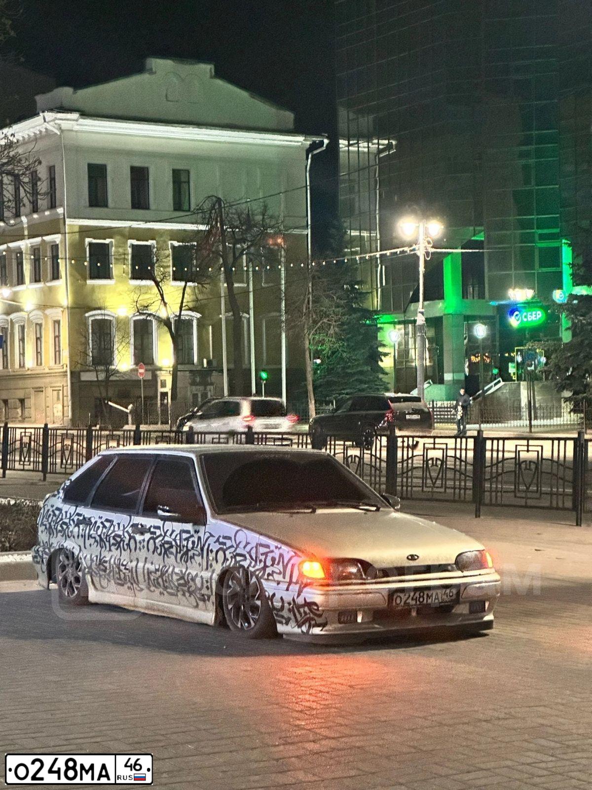 Фото автомобиля LADA 2114 SAMARA, 2004 — госномер О248МА46. Цвет: СЕРЕБРИСТО-БЕЖЕВЫЙ