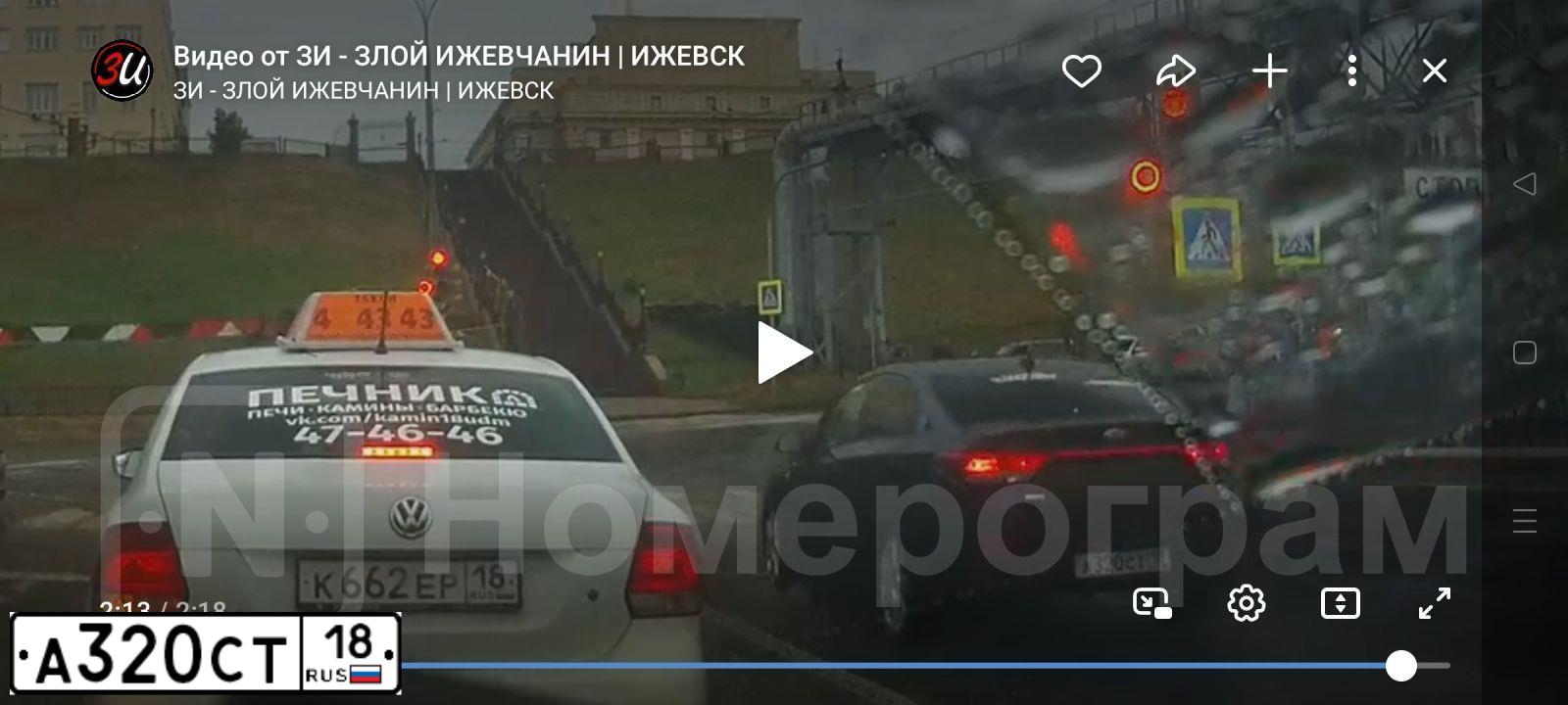 Фото автомобиля KIA RIO, 2017 — госномер Н757РУ18. Цвет: ЧЕРНЫЙ