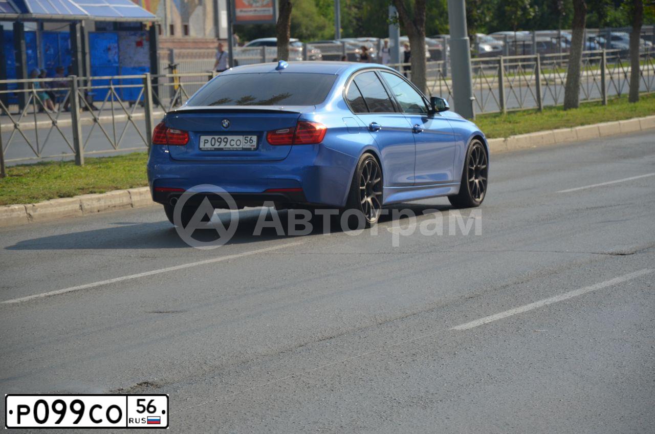 Фото автомобиля BMW SERIE 3, 2008 — госномер О890РХ797. Цвет: Серый