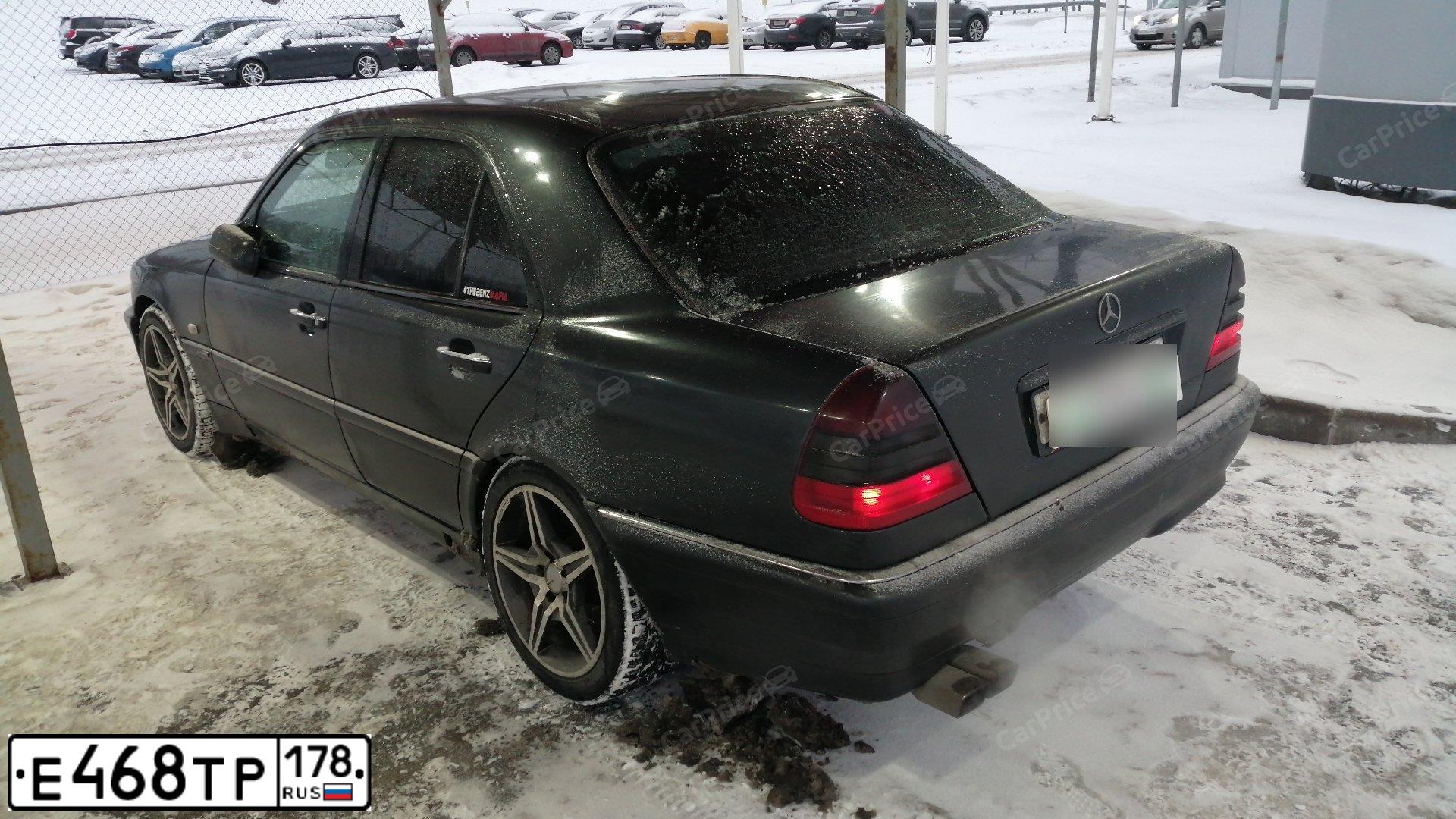 Фото автомобиля MERCEDES C-KLASSE, 1997 — госномер К463ММ147. Цвет: СЕРЫЙ