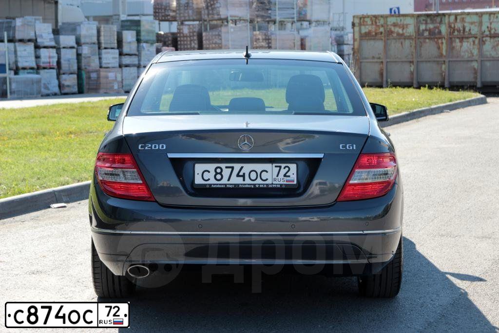 Фото автомобиля MERCEDES C-KLASSE, 2010 — госномер С874ОС72. Цвет: СЕРЫЙ