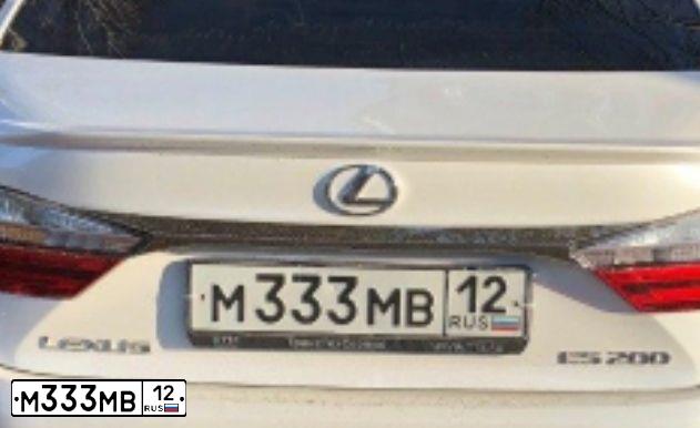 Фото автомобиля VAZ 2110 LADA, 2001 — госномер М333МВ12. Цвет: Сине-зеленый