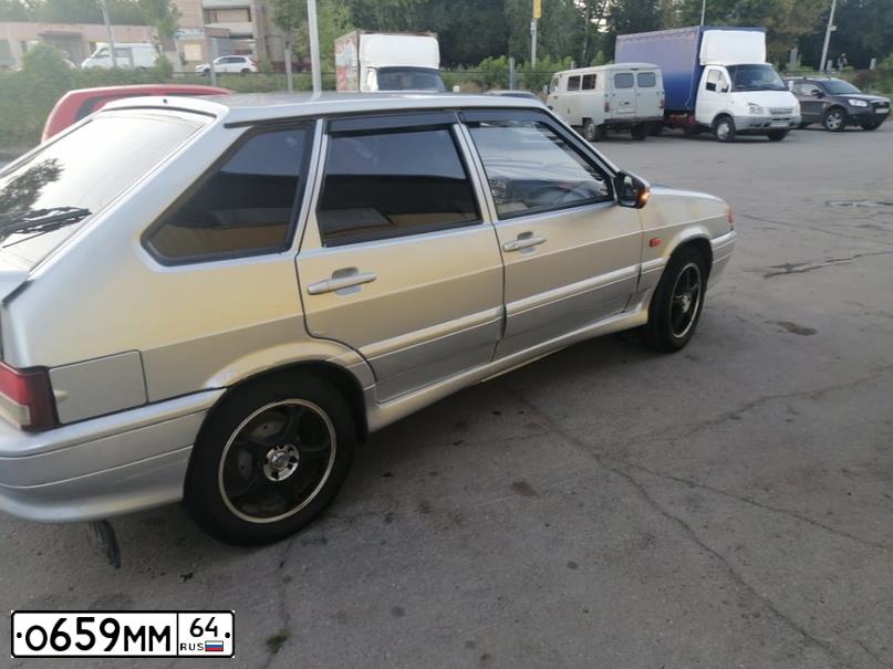 Фото автомобиля LADA 2114 SAMARA, 2004 — госномер Х567АУ90. Цвет: СВЕТЛО-СЕРЕБРИСТЫЙ МЕТАЛЛ