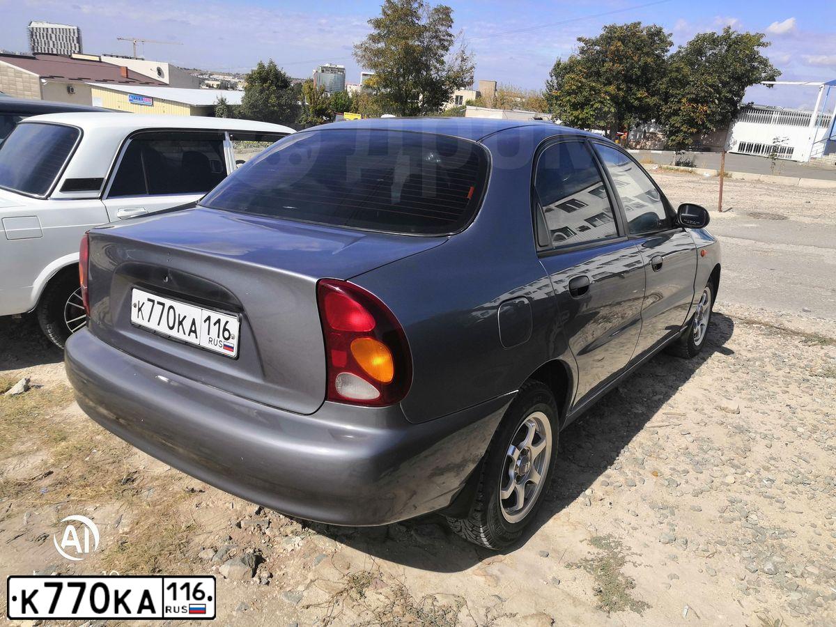 Фото автомобиля ZAZ LANOS, 2008 — госномер Е688ХА82. Цвет: СЕРЫЙ