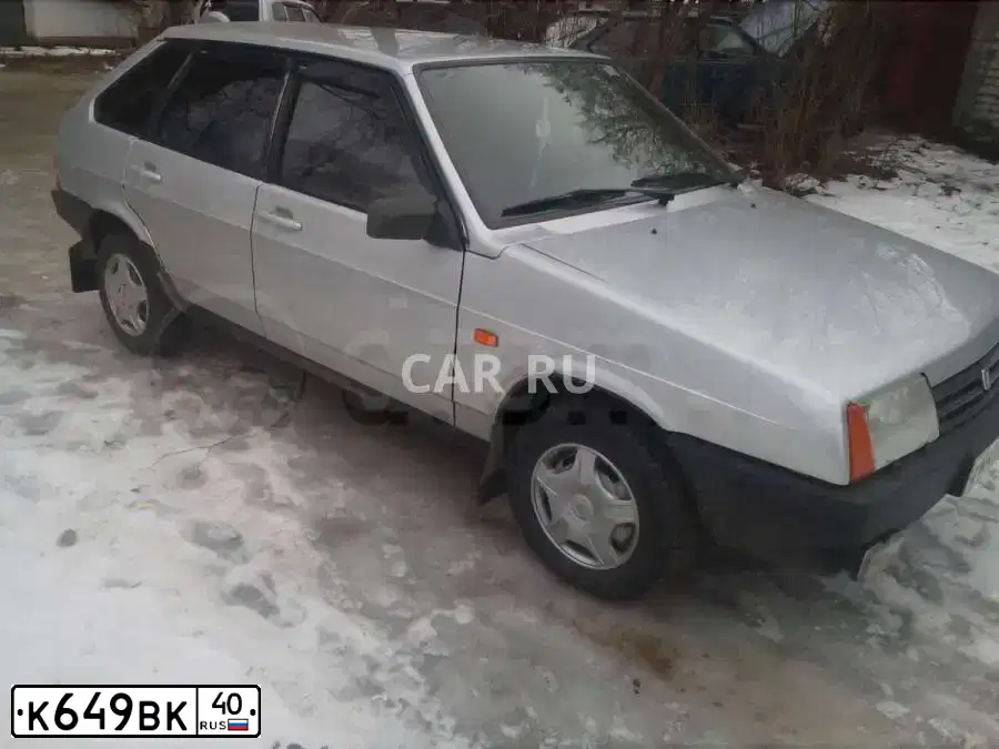 Фото автомобиля LADA 2109 SAMARA, 2002 — госномер К649ВК40. Цвет: СВЕТЛО-СЕРЕБРИСТЫЙ МЕТАЛЛИК