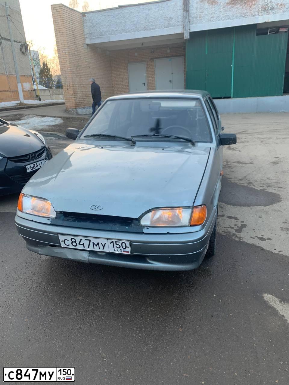 Фото автомобиля LADA 2115 SAMARA, 2009 — госномер С847МУ150. Цвет: ЗЕЛЕНЫЙ СЕРЫЙ