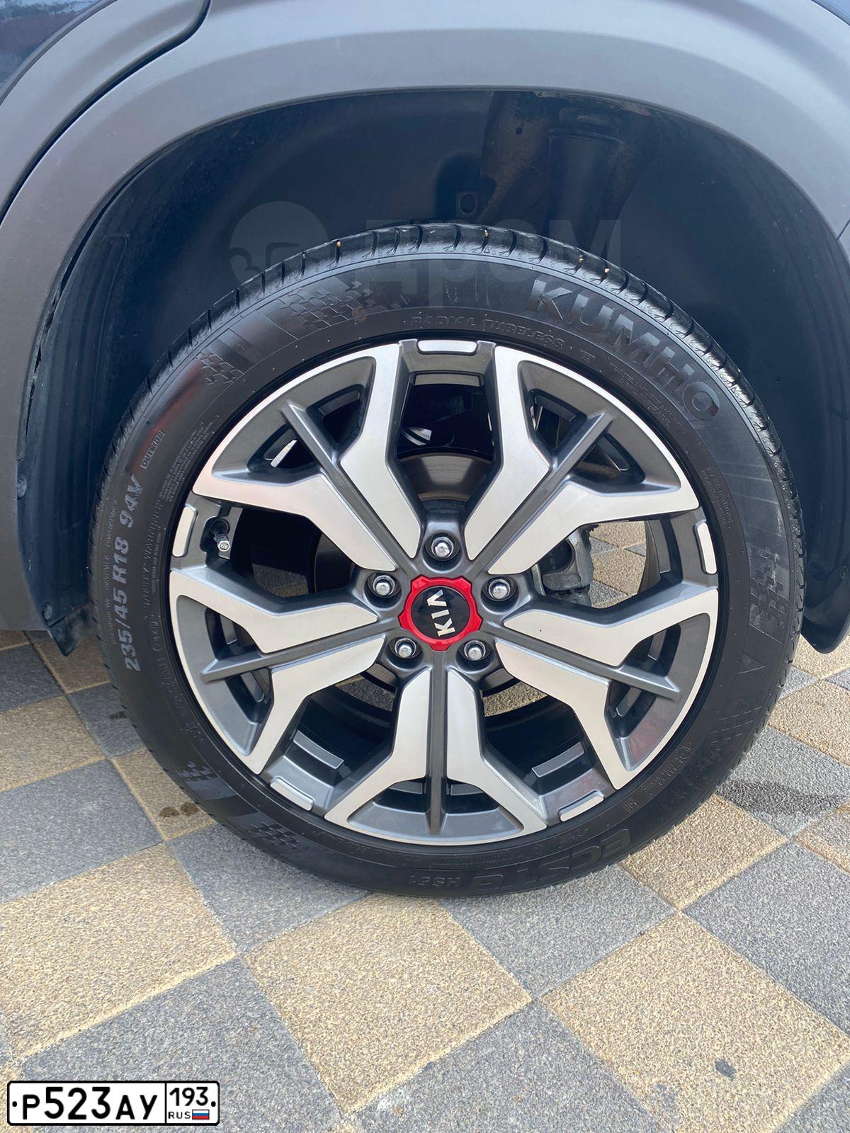 Фото автомобиля KIA SELTOS, 2020 — госномер М929МО763. Цвет: синий