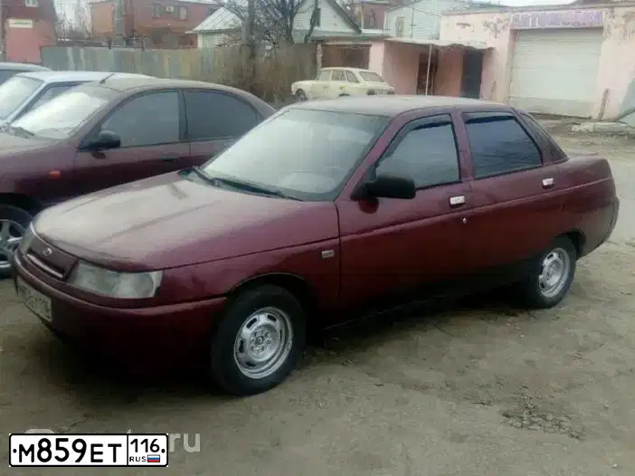 Фото автомобиля LADA 2110, 2004 — госномер М859ЕТ116. Цвет: ТЕМНО-МАЛИНОВЫЙ