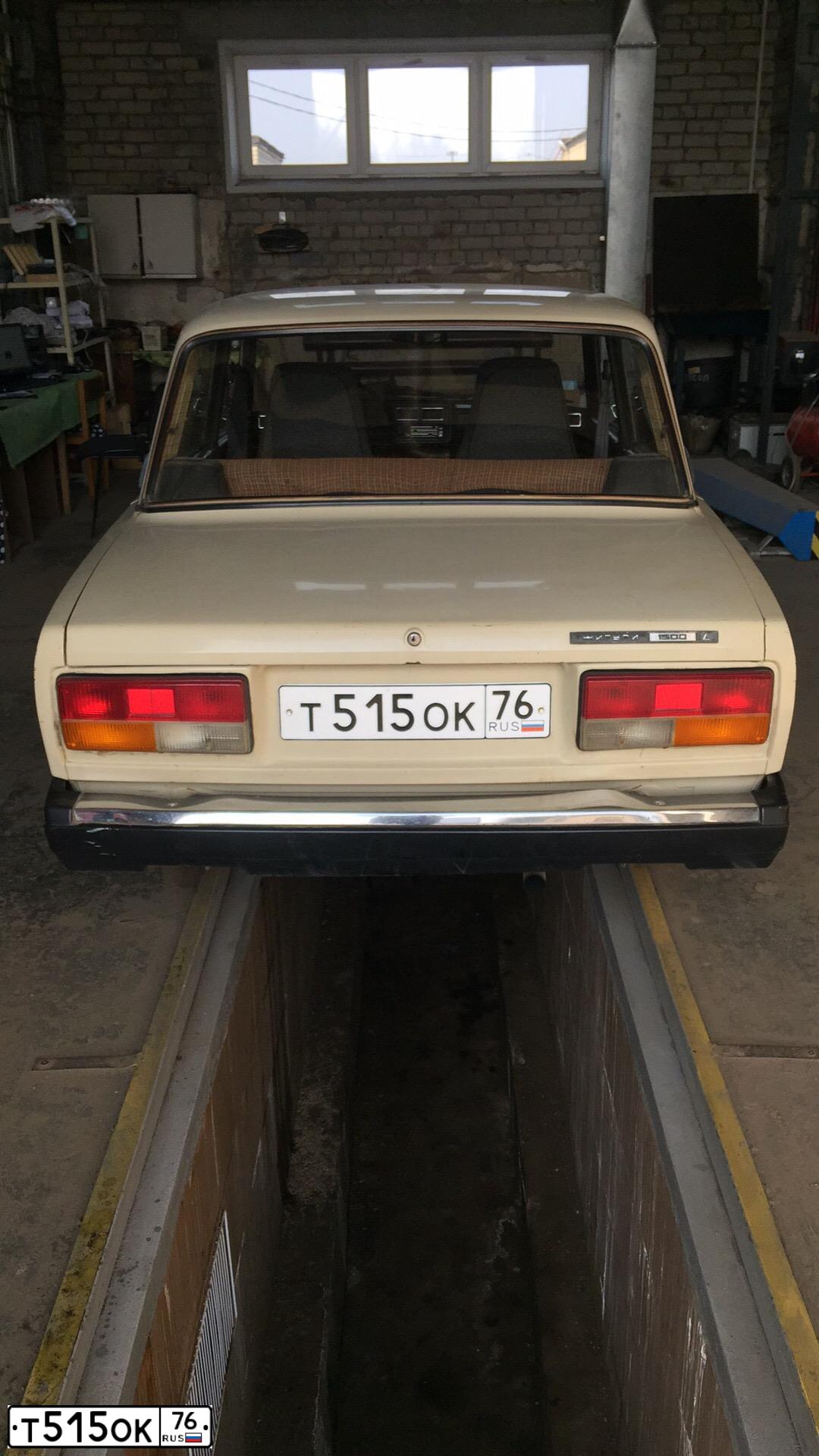 Фото автомобиля LADA 2108 SAMARA, 1985 — госномер Т515ОК76. Цвет: БЕЖЕВЫЙ