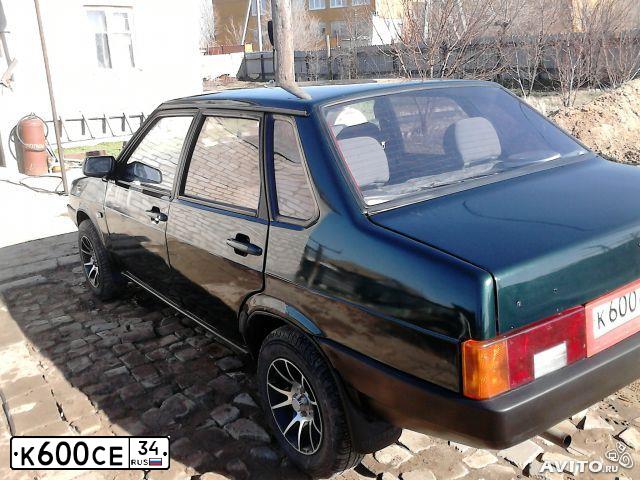 Фото автомобиля LADA 2115 SAMARA, 2004 — госномер М040ОМ134. Цвет: ТЕМНО ЗЕЛЕНЫЙ