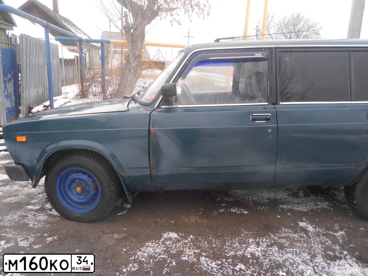 Фото автомобиля LADA 2104, 1996 — госномер М160КО34. Цвет: СИНЕ ЗЕЛЕНЫЙ