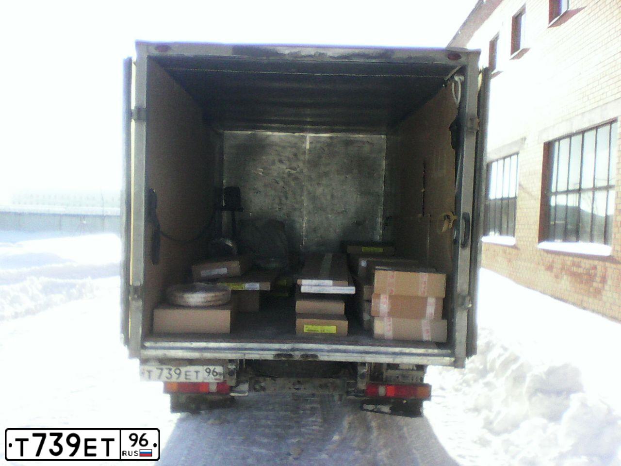 Фото автомобиля GAZ 3302 EL, 2011 — госномер Т739ЕТ96. Цвет: Белый