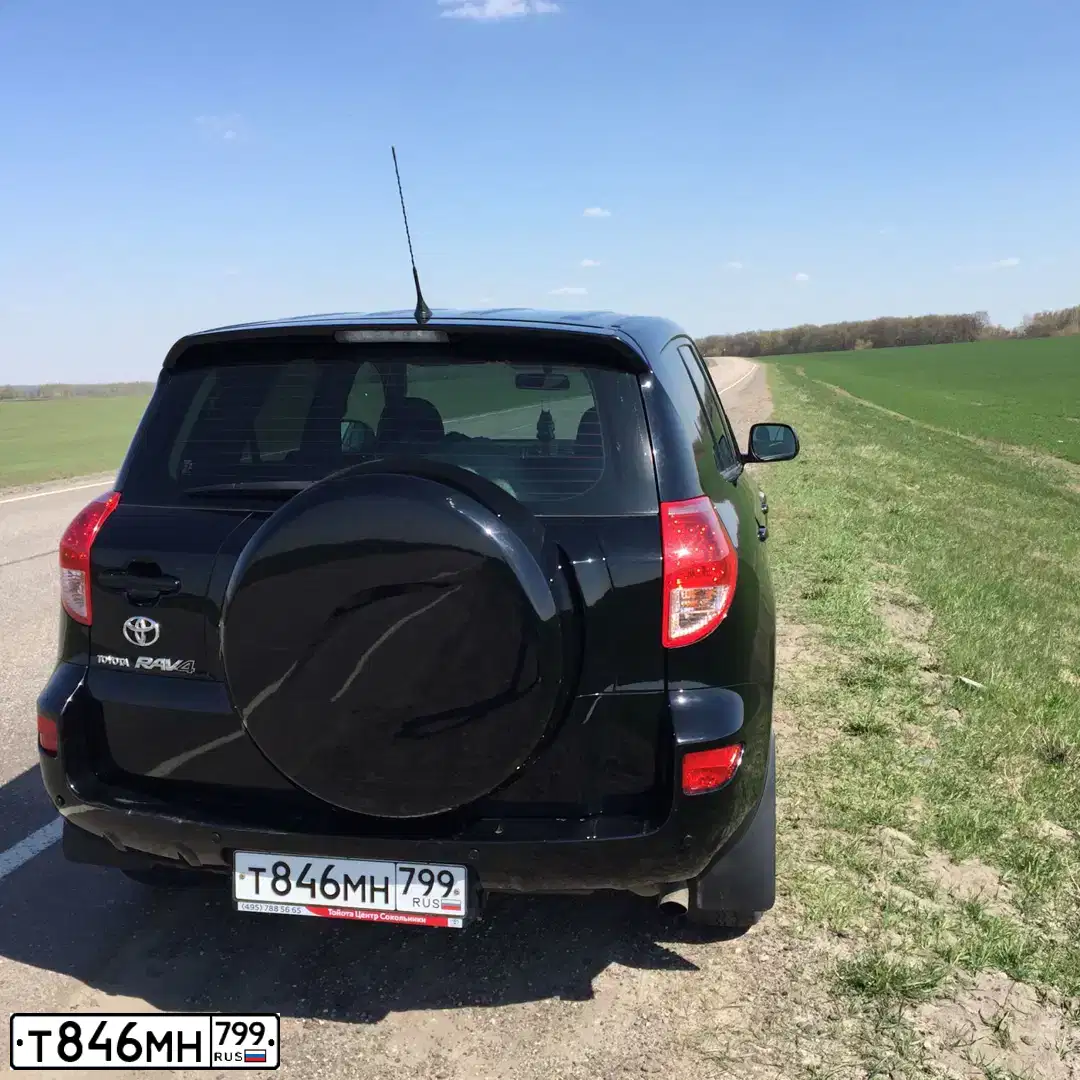 Фото автомобиля TOYOTA RAV4, 2007 — госномер С101ТС152. Цвет: ЧЕРНЫЙ