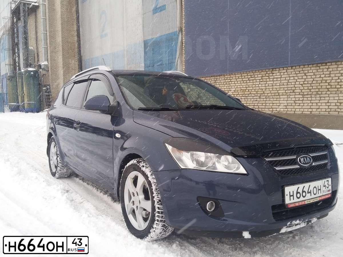 Фото автомобиля KIA CEED, 2008 — госномер Р835НК30