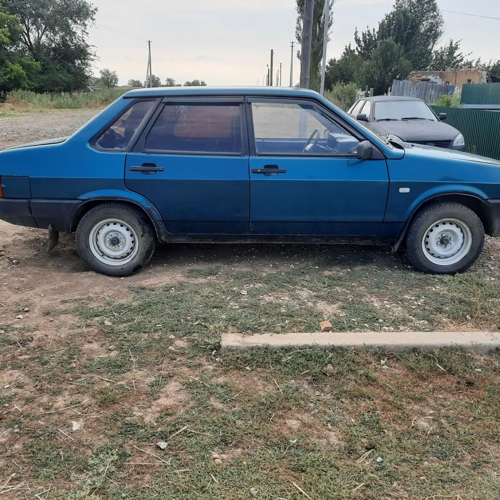 Фото автомобиля LADA 2109 SAMARA, 2000 — госномер О301РТ74. Цвет: ЗЕЛЕНЫЙ